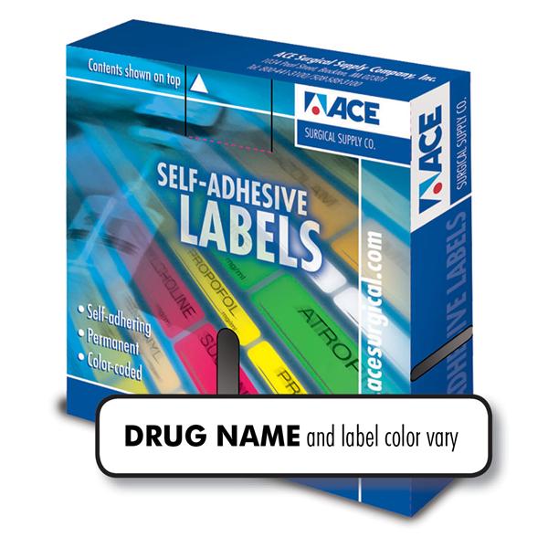 Label Ephedrine 1/4" x 1-1/4"Violet 700/Rl