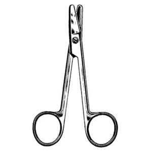 Econo Wire Cutting Scissors Straight 4-1/2" Stainless Steel Non-Sterile Rsbl Ea, 12 EA/BX