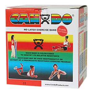 CanDo Exercise Band 25yd Red Light