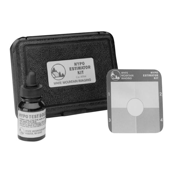 Hypo Estimator Test Kit For Radiographic Film Ea