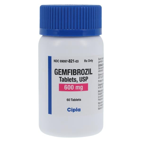 Gemfibrozil 600mg 60/Bt