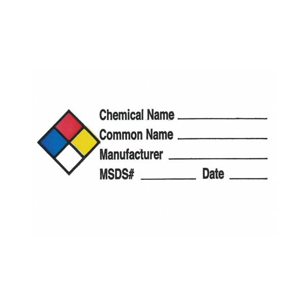 OSHA OSHA Chemical Label 250/Rl