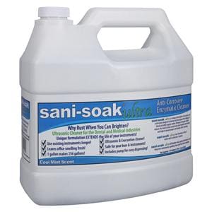 Sani-Soak Ultra Ultrasonic Cleaner 1 Gallon Mint 1Gal/Bt, 4 BT/CA