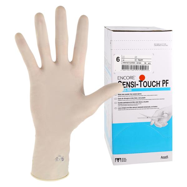 ENCORE Sensi-Touch PF Surgical Gloves 6 Standard Natural