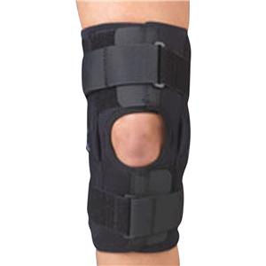 Gripper Wraparound Brace Knee Size Medium Neoprene 12" Left/Right