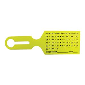 Hang Time Sterilization ID Label Yellow 500/Bx