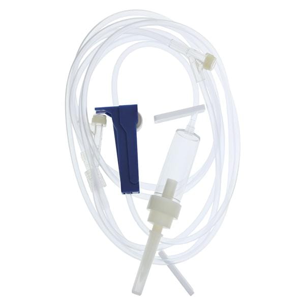 IV Administration Set 2 Split Septum Y-Site 100" 10 Drops/mL Ea, 50 EA/CA