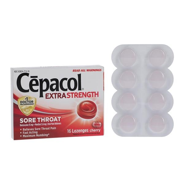 Cepacol Lozenges 15/3.6mg Extra Strength 16/Pk