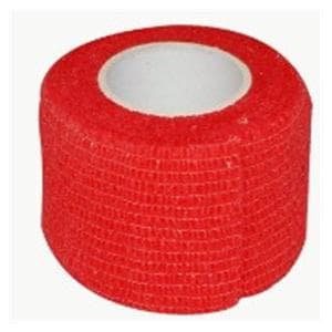 Cobird Athletic Tape Fabric 1.5"x5yd Red 32/Ca