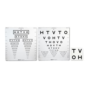 MVA Format Wall Chart HOTV Eye Ea