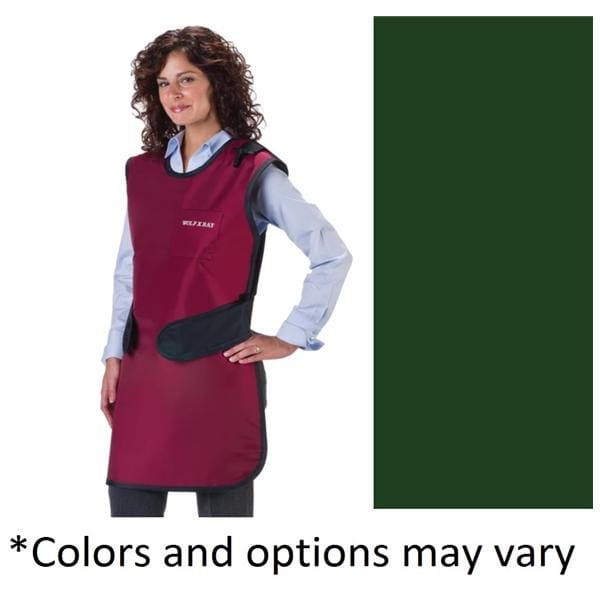 Easy Wrap Lead X-Ray Apron Adult Hunter Green Ea