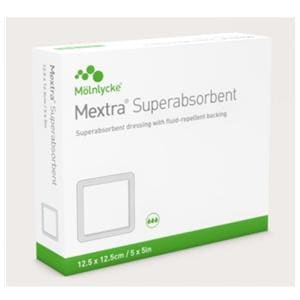 Mextra Polyacrylate Superabsorbent Dressing 5x5" Superabsorber