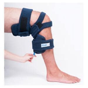 Locking Orthosis Knee Size One Size Terry Cloth Universal