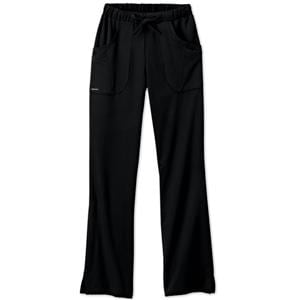 Jockey Scrub Pant 4 Pockets Small Black Womens Ea