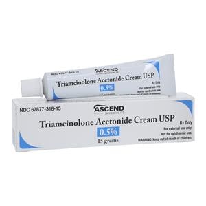 Triamcinolone Acetonide Topical Cream 0.5% Tube 15gm Each