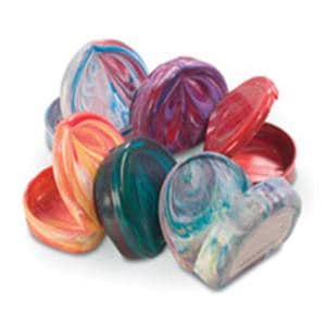 Retainer Cases Ortho Assorted Jewel-Marbled 24/Pk, 25 PK/CA