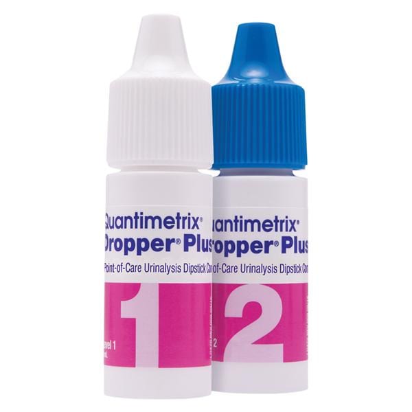 Dropper Plus POC Urinalysis Dipstick Level 1/2 Control 1 Set, 1 EA/BX