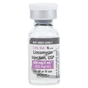 Lincomycin HCl Injection 300mg/mL Vial 2mL 10/Package