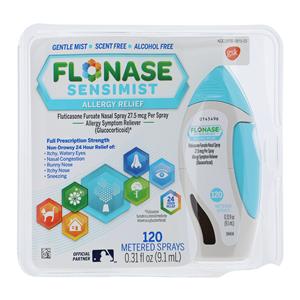 Flonase Sensimist Allergy Nasal Spray 27.5mcg 120 Spray 9.1mL/Ea, 12 EA/CA