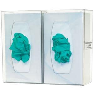 Polycarbonate Glove Box Dispenser Double