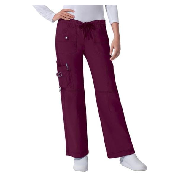 Dickies Scrub Pant 4 Pockets 5X Large Wine Womens Ea