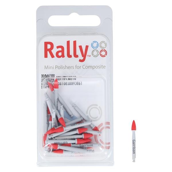 Rally Composite Polisher Medium Point Red Refill 30/Pk