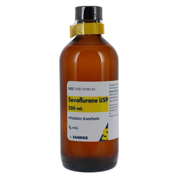 Sevoflurane Inhalation Solution 100% Bottle 250mL 6/Package