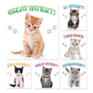 Stickers Kitten Patient 100/Rl