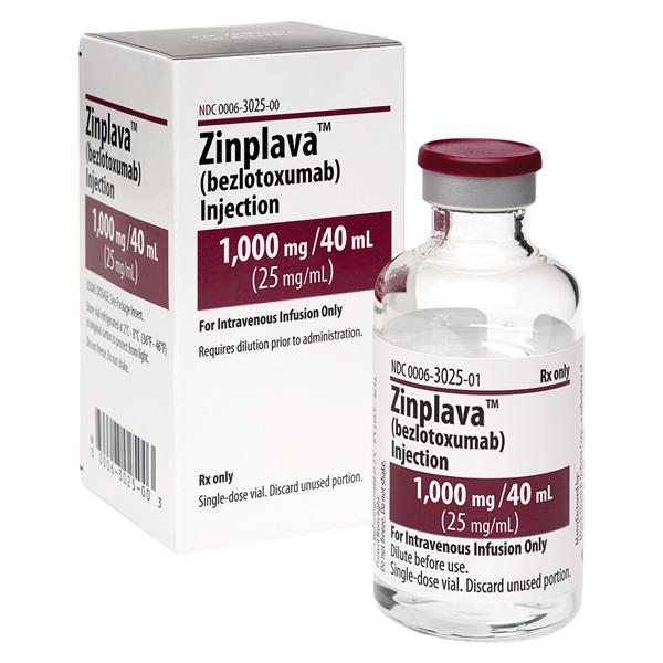 Zinplava Injection 25mg/mL SDV 40mL Ea