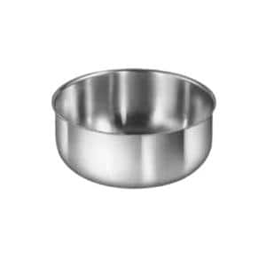 Sponge Bowl Round Stainless Steel Silver 38oz