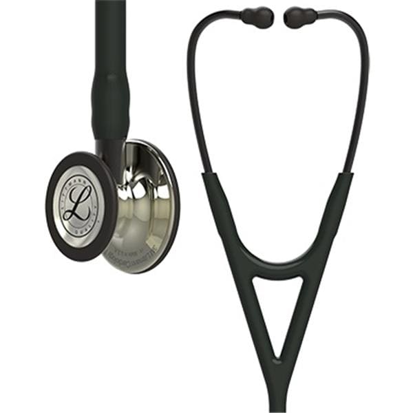 Littmann Cardiology IV Crdlgy Stethoscope Adlt/Chld Chmpgn SmkBlk 2Lmn Tbng Ea