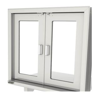 Pass Through Window Stainless Steel Ea