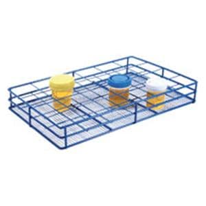 Urine Container Rack 6x4 Format 24 well Blue Ea