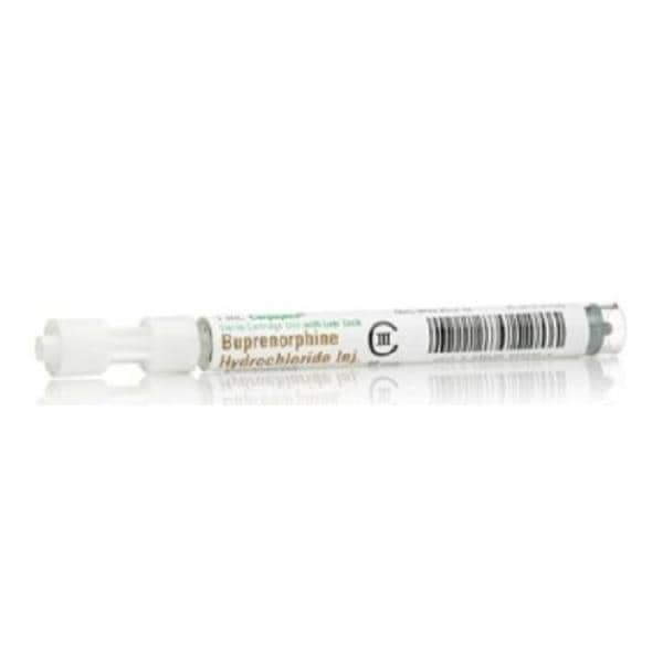 Buprenorphine HCl Injection 0.3mg/mL Carpuject 2.5mL 10/Package