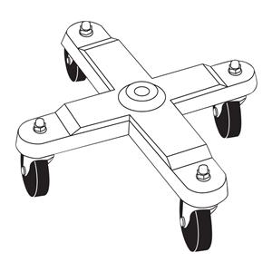 Wheel Base For Baumanometer Standby Model Ea