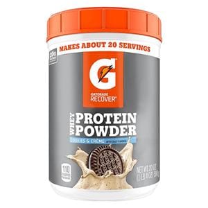 Gatorade Dietary Powder Low Carb Cookies 'N Crème 20.45oz Canister 3/Ca