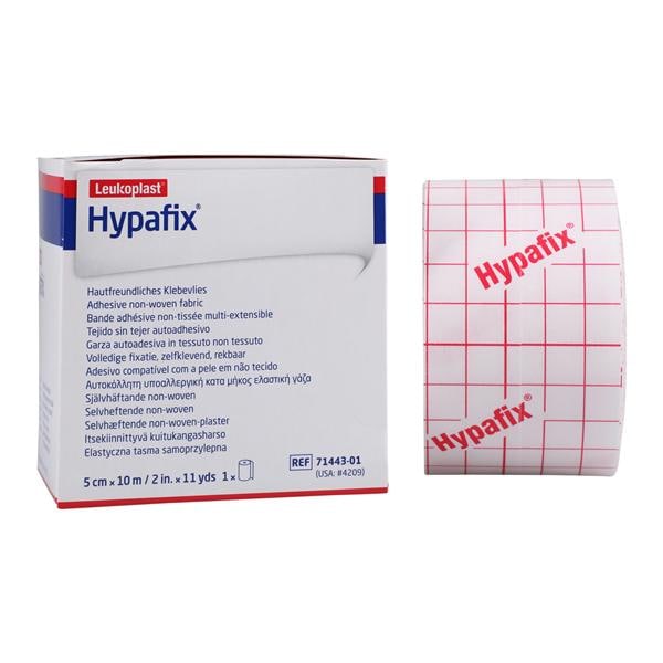 Hypafix Retention Tape Fabric 2"x11yd White Non-Sterile Ea