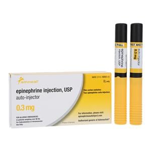 Epinephrine Injection 0.3mg Auto-Injector 2/Package