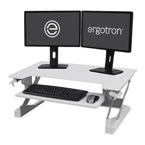 WorkFit-TL Desktop Workstation White Ea