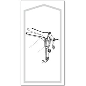 Graves Vaginal Speculum 3x3/4" Small 50/Ca