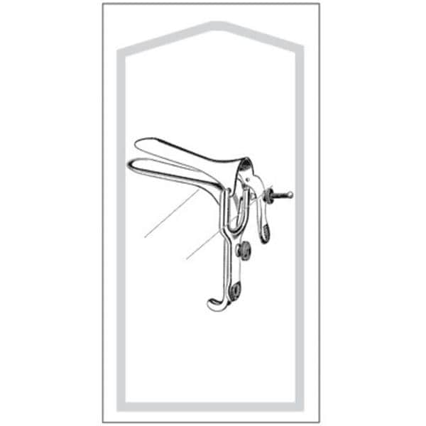 Graves Vaginal Speculum 3x3/4" Small 50/Ca