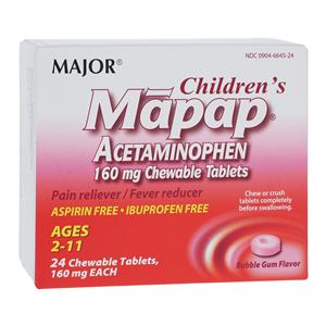 Mapap Children 160mg 24/Bt