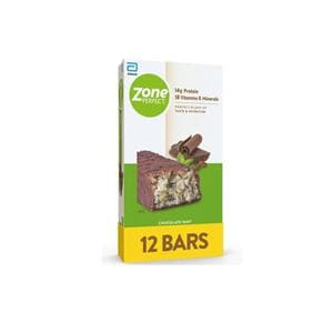 Zone Perfect Nutritional Bar Chocolate Mint Bag-In-Box 12/Bx, 3 BX/CA