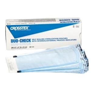 Duo Check Heat Seal Pouch 6 in x 10 in 2000/Ca