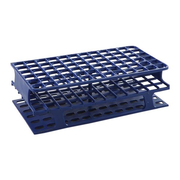 OneRack Test Tube Rack Polypropylene Blue 13mm 8/Pk