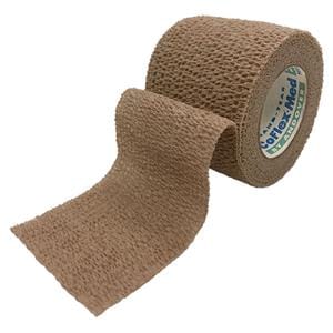 CoFlex Medical Bandage Elastic 4"x5yd Tan Non-Sterile 18/Ca