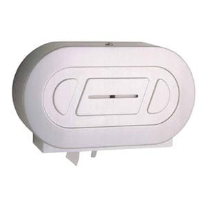 Toilet Tissue Dispenser Twin Stainless Steel Ea Ea