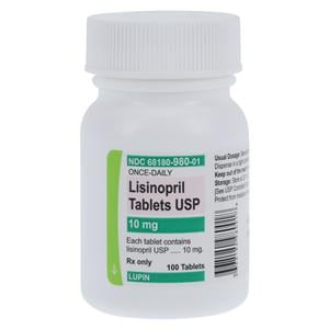 Lisinopril 10mg 100/Bt