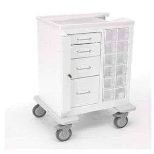 Storage Cabinet 26x18x37" Mobile (4) Drawer