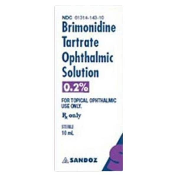 Brimonidine Tartrate Ophthalmic Solution 0.2% Bottle 10mL/Bt